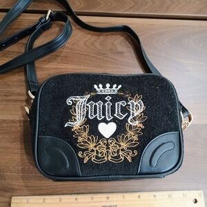 Juicy Couture Black and Gold Women's Bag